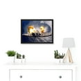 thumbnail image 2 of Elliot US Navy USS Iowa Battleship Fires Broadside BB-61 Photo Artwork Framed Wall Art Print A4, 2 of 4