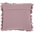 thumbnail image 2 of Nourison Shag Solid Lavender Decorative Throw Pillow , 20" x 20", 2 of 3