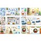 thumbnail image 4 of Adhesivos De Pared De Navidad Arte Vinilo Removible Inicio Vinilo Puerta Puerta Tatuajes De Pared Decoración Yuyangstore Etiqueta de la pared, 4 of 8