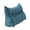 Blue, variant on Triangular Headboard Pillow with Side Pocket, Removable Cover Reading Backrest Cushion for Twin XL Bed, Dorm Room and Sofa Support Pillow(Navy,60x50cm)