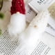 thumbnail image 2 of Decoración navideña hecha a mano, gnomo navideño sin rostro, decoración colgante, sombrero de punto festivo, adorno para fiesta de árbol de Navidad, 2 of 4