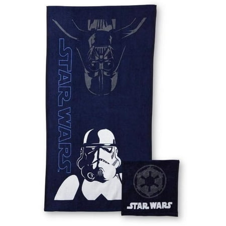 UPC 032281370497 product image for Star Wars Darth Vader Bath Towel and Washcloth Set | upcitemdb.com