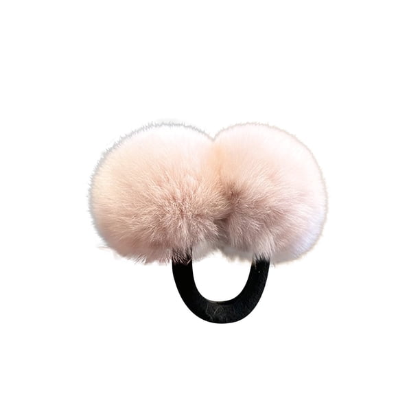 Faux Hair Ties Set Cute Stretchy Hair Bands for Women Girls Soft Elastic Scrunchies for Ponytail Bun