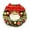 Multi-color B, variant on wsevypo Light Up Christmas Wreaths for Front Door Pre-lit Artificial Wreath Adorned with Bow