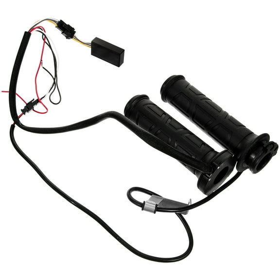 FESTFENDS 1pair Motorcycle Heated Handlebar Grips Temperature One Molding For Comfort Safety For Motorbike Riders