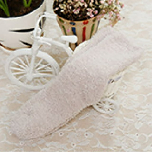 Women Fuzzy Fluffy Cozy Slipper Socks Warm Soft Winter Plush Home Sleeping Socks