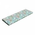 thumbnail image 1 of Flowers Bench Pad, Watercolor Art Style Flying Crane Birds Pink Sakura Cherry Blossoms Exotic, HR Foam Cushion with Decorative Fabric Cover, 45" x 15" x 2", Multicolor, by Ambesonne, 1 of 3