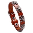 thumbnail image 1 of 1Pc Crâne Punk Style Bracelet Bracelets Simples Réglable Punk Chaîne de Poignet, 1 of 7