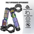 thumbnail image 4 of Estriberas traseras plegables para motocicleta JXPANG M8, estribos de pie coloridos, 4 of 7