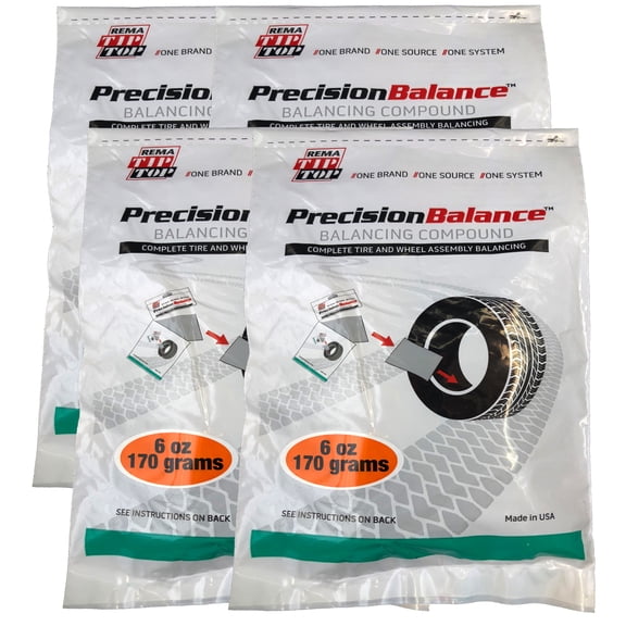 Rema 4 PrecisionBalance 6 oz Tire Balance Beads Kits (24 Ounces) Drop in Bags