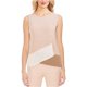 thumbnail image 1 of Vince Camuto suéter plegable para mujer, rosa, grande, 1 of 2