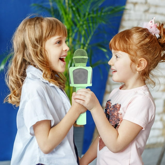 Karaoke Microphone Speaker with RGB Effects & Mixer Bluetooth 5.0, TWS Pairing, Portable All-in-One