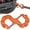 Orange, variant on Nilight Quick Release S-Tow Shackle Hook – Heavy Duty Off-Road Recovery Hook, Fits Winch Rope & Recovery Strap, 11,000 LBS Working Load, for Jeep, SUV, ATV, Trailers, Forged Steel, Red