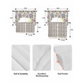 thumbnail image 6 of Pink Blue Hydrangea Kitchen Curtains Sets 36 Inch Length with Valance, Spring Summer Botanical Flowers Swag Valances and Tiers Curtain Set Drapes Swag Curtains for Living Room, Bathroom, Bedroom, 6 of 6