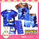 thumbnail image 2 of Cartoon Sonic The Hedgehog Halloween Cosplay Disfraz Para Niños Niño Camiseta + Pantalones Cortos Conjunto De Dos Piezas Regalo De Cumpleaños, 2 of 4