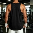 thumbnail image 5 of Mfakffe Tank Tops For Men Lightweight Workout Summer Sleeveless Muscle Gym Shirts Athletic Beach Tee Shirt, 5 of 5