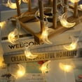 thumbnail image 3 of Exquisite Romantic Moon String Light - Attractive Holiday Hanging Light String - Moon Star Lamp - Home Decor, 3 of 8