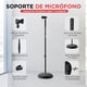 thumbnail image 2 of Soporte Ajustable para Micrófono con Base Pesada Compacta Pyle, Altura Ajustable de 85cm a 153cm, Diseño de Pie, Clip de Ángulo Pivote para Cantar y Grabar, 2 of 6