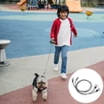 thumbnail image 1 of SEWCHICS 4 Pcs Fils Suspendus en Acier Inoxydable Noir Pratiques pour Usage Extérieur et Promenade de Chien, 1 of 6