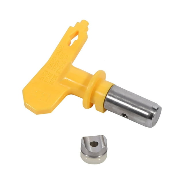 Útil Reversible acero de tungsteno pistola pulverizadora sin aire boquilla accesorios hogar Graden 421 #