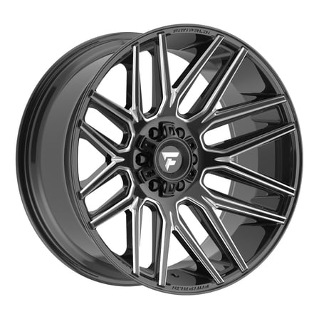 22x10 Fittipaldi Offroad FA14BM Black Wheel 8x170 (-19mm)
