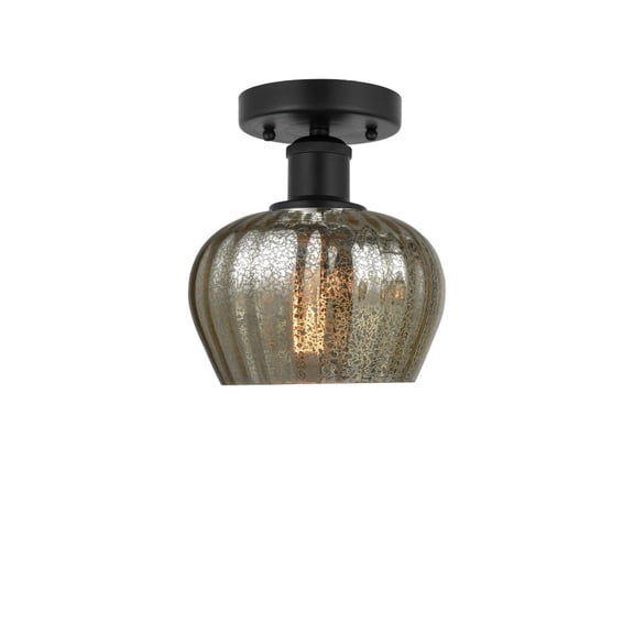 Innovations Lighting - Fenton - 1 Light Semi-Flush Mount In Industrial