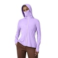 thumbnail image 3 of XINPING Women's Protective Sunscreen Jacket Ice Silk Summer Lightweight Long Sleeve Jacket Breathable for Summer Outdoors, 3 of 9