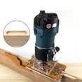 thumbnail image 3 of Wood Trimmer Router Base, 2 in 1 Compact Wood Palm Router Base Router Slotting, 3 of 10
