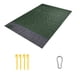 thumbnail image 1 of Sonducket Estera de Camping a prueba de humedad Rectangular antidesgarro Fodable manta de playa a prueba de viento al aire libre alfombra de carpas verde oscuro y gris, 1 of 6