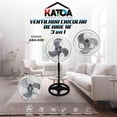 thumbnail image 2 of 3pz Ventilador 3 en 1 Circular De Aire Piso y Pared 18 Pulg, 2 of 9