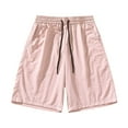 thumbnail image 1 of Japceit Elastic Waist Shorts for Mens Shorts Elastic Waist Mens Summer Casual And Comfortable Drawstring Pocket Elastic Waist Shorts Mens Elastic Waist Shorts, 1 of 7