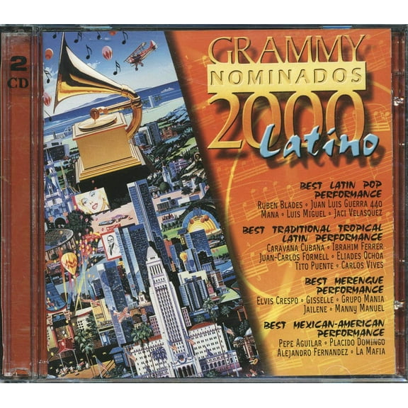 Ruben Blades Mana Luis Miguel CD - Grammy Nominados 2000 Latino - 743217455125