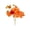 B, variant on Tuscom Multicolor Artificial Fall Flower Branch 14in Bendable Stem Faux Floral Arrangement for Home Table Centerpiece Decor