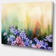 thumbnail image 2 of Pink Sakura Flowers in Soft Color - Floral Canvas Art Print, 2 of 4
