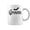 Pink, variant on Halloween Wedding Spooky Groom Bride Couple Matching Coffee Mugs