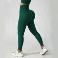 thumbnail image 3 of Atuendo De Yoga, Sujetador Deportivo De Color Puro Leggings Elástico Suave Amigable Con La Piel Para Gimnasio En El Hogar Para Mujeres ANGGREK Otros, 3 of 8