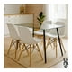 thumbnail image 5 of Set de Comedor Mesa Transparente con vidrio + 4 Sillas Eames blanco, 5 of 8