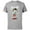 Athletic Heather, variant on Pinocchio and Jiminy Cricket - Short Sleeve Cotton T-Shirt for Adults - Customized-Charcoal