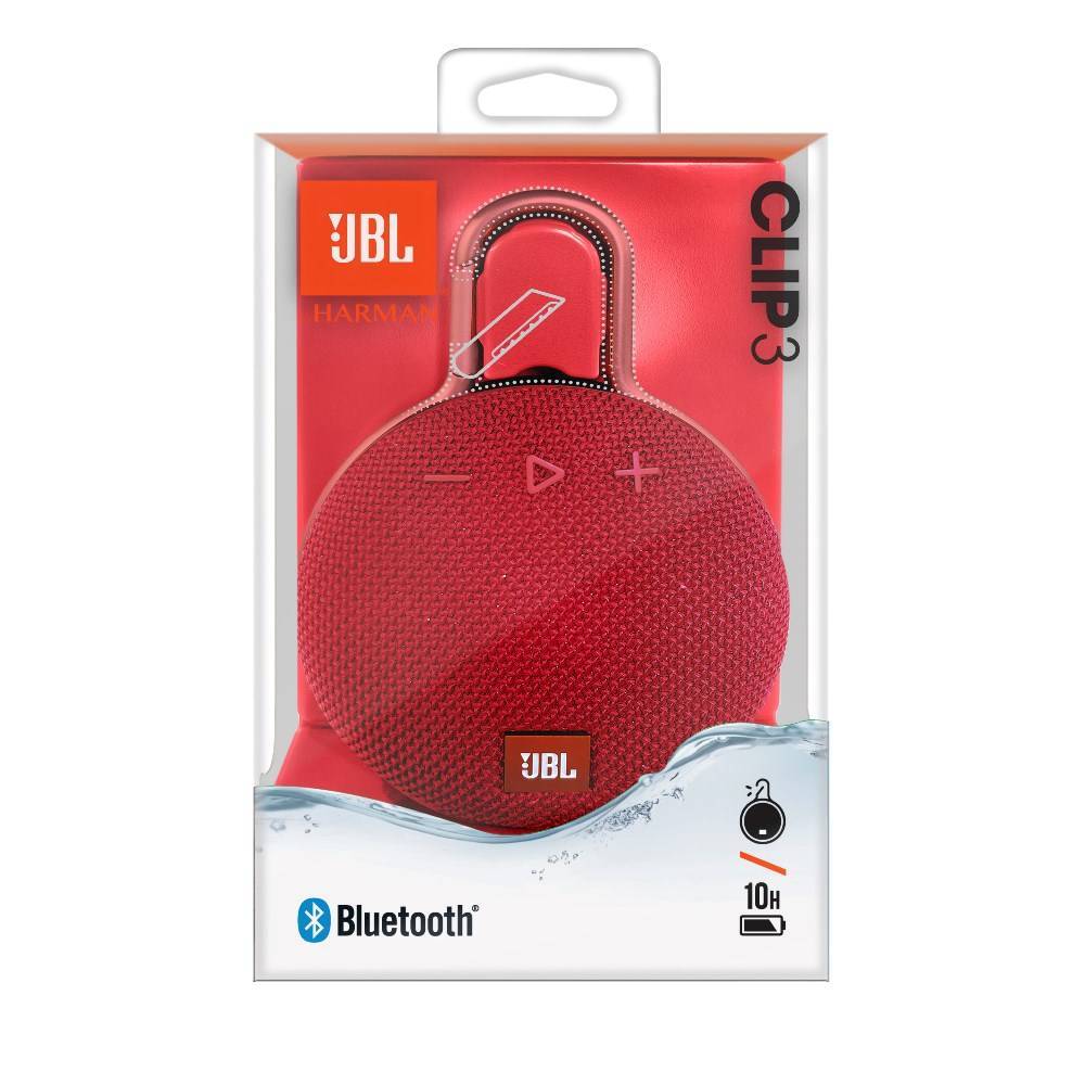 jbl clip 3 red light