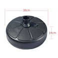 thumbnail image 2 of SHOWERORO Base de Parasol d'Extérieur Poids Plastique Noir 1 Ensemble pour Parasol de Plage, 2 of 8