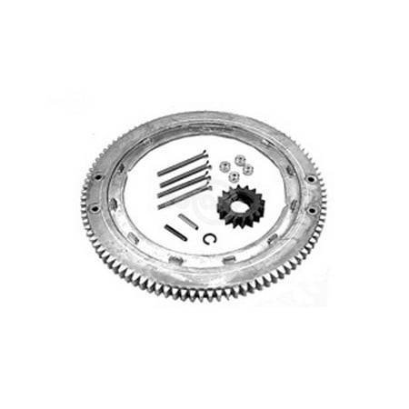 Geared Engine Stand Flywheel Starter Ring Gear Replacement Kit. Replaces Plastic Gear. Fits Model 28 Series Engines. Replaces B&S #399676/#392134. ()