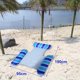 thumbnail image 3 of Flotadores de piscina de 2 uds, tumbona inflable de hamaca de agua para niños, 3 of 5