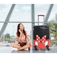 thumbnail image 2 of Disney Minnie Mouse Bow 28" Check in Hardside ABS 360 Spinner Luggage, 2 of 8