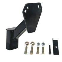 Buyers 5201012 Powder Coated Steel Stake Pocket Spare Tire Carrier Mount, Black