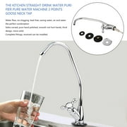 Straight Drinking Water Purifier Stainless Steel Drinking Water Filter Faucet