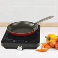 thumbnail image 2 of Avalon Bay Portable Ceramic Deluxe Countertop Induction Cooktop Burner, Black, 2 of 4