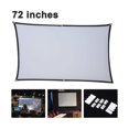 thumbnail image 2 of 1pcs projector screen used for cinema, home, classroom, office, outdoor, 2 of 9