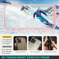 thumbnail image 2 of Case for iPhone 14 Pro 5G,Slim Thin Soft TPU Bumper & Hard PC Transparent Back Shockproof Scratch Resistant Protective Phone Case for iPhone 14 Pro 5G 2022 6.1 inch (Pink), 2 of 14