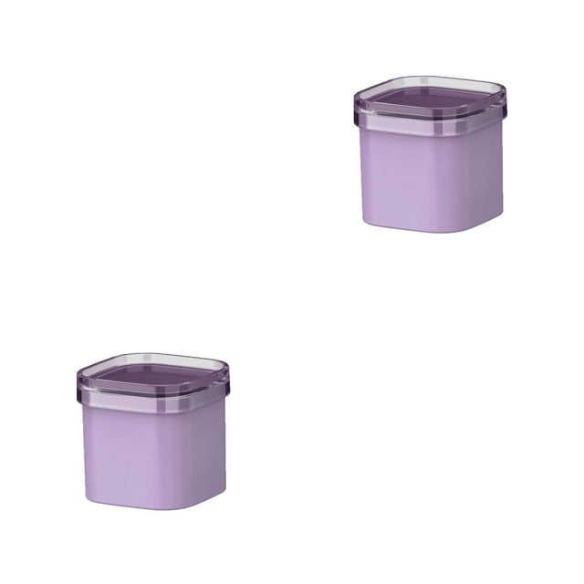 Bearachild Molde para cubitos de hielo, caja de almacenamiento con tapa, barra de cocina, prensa de cerveza, contenedor de capacidad apilable de Type1 NO1