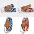 thumbnail image 2 of KEINXS Women Belt Stretch Braided Multicolored Causal Dress Belt Golf Belt for Golf, 2 of 10